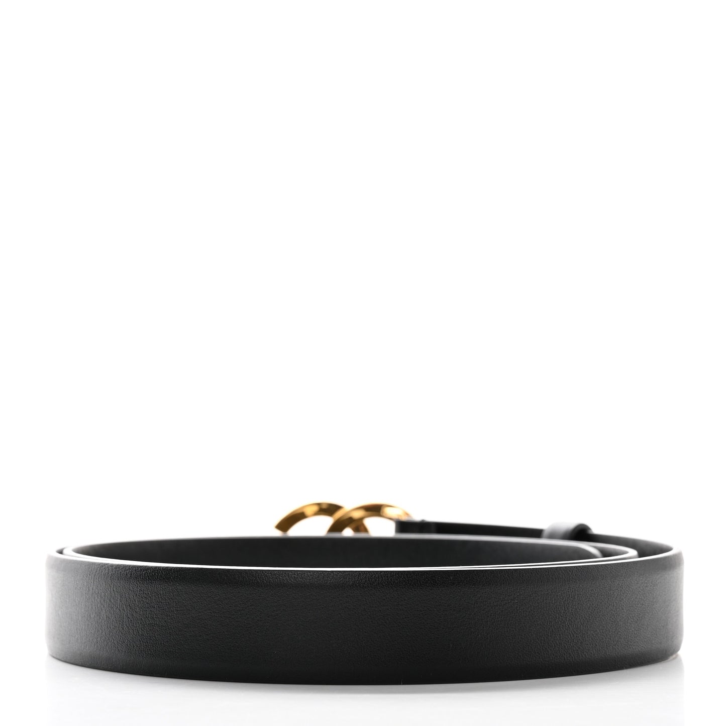 Calfskin Paris Button CC Belt 90/36 Black