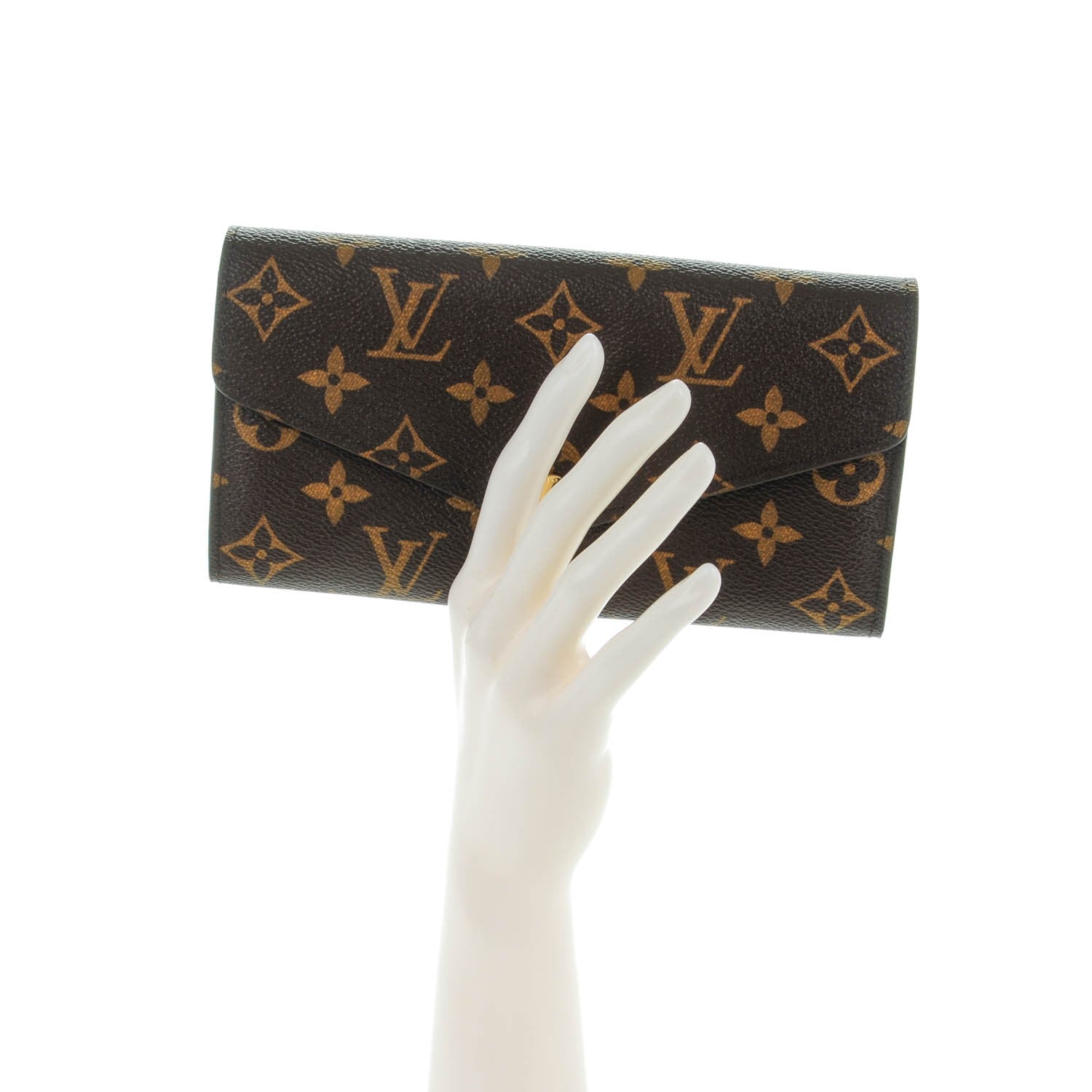 Louis Vuitton Monogram Sarah Wallet NM 2 of 6