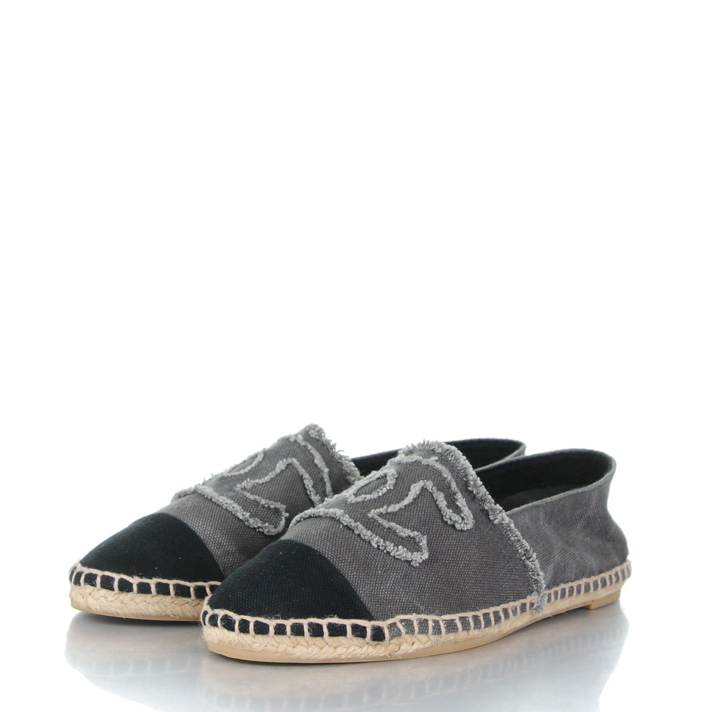 Toile CC Espadrilles 36 Grey Black