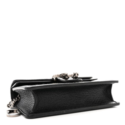 Gucci Jacquard Black Denim GG Monogram Super Mini Dionysus Shoulder Bag Black Ivory 4 of 9