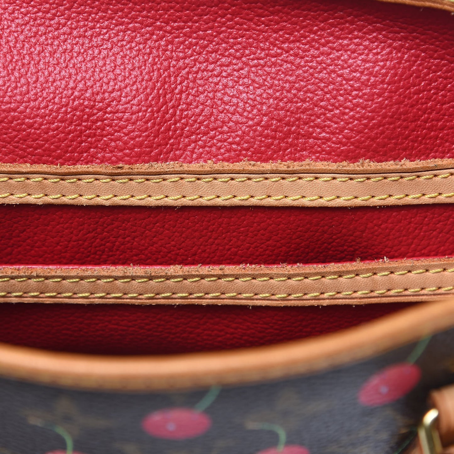 Monogram Cerises Bucket Bag