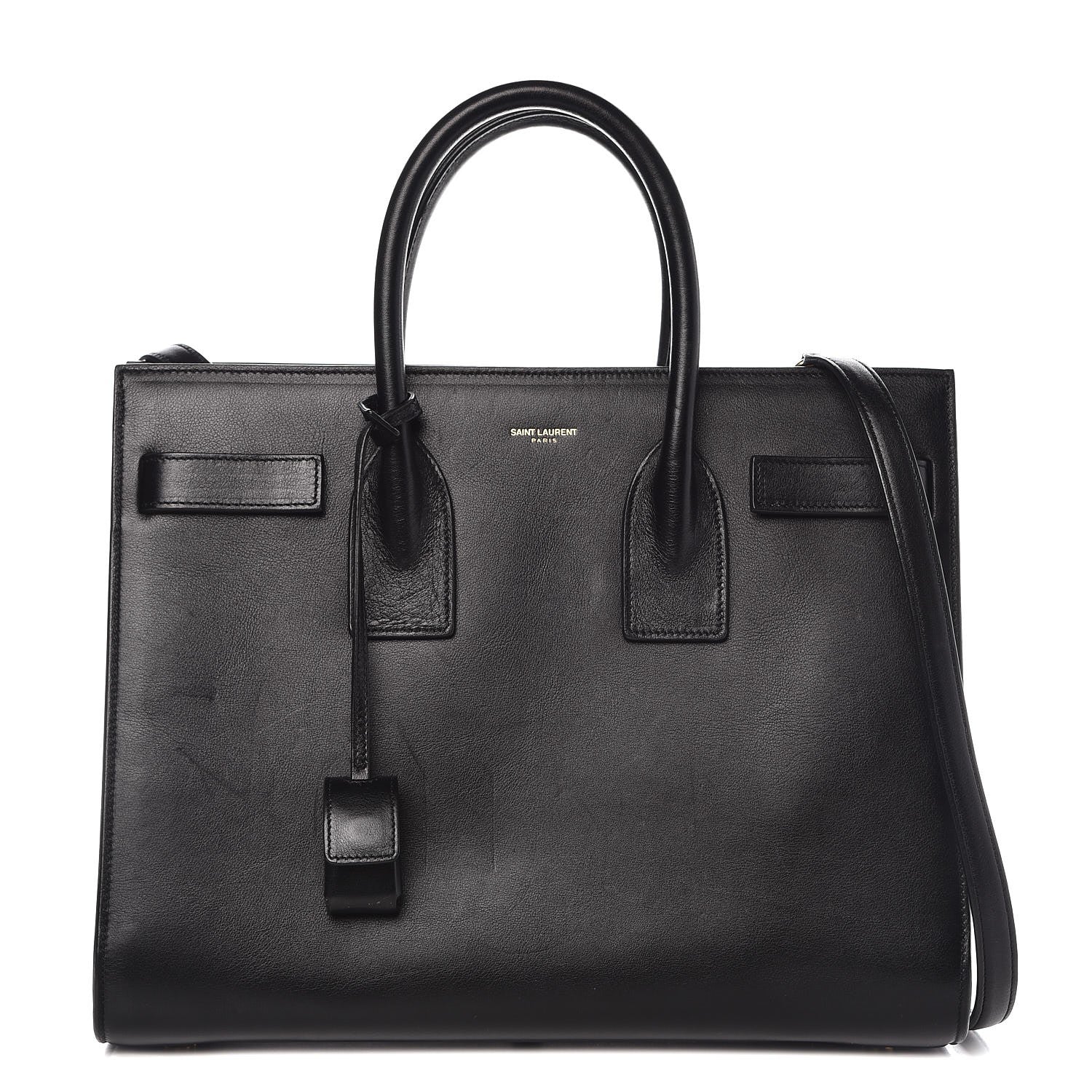 Saint Laurent Calfskin Small Sac De Jour Black 1 of 9