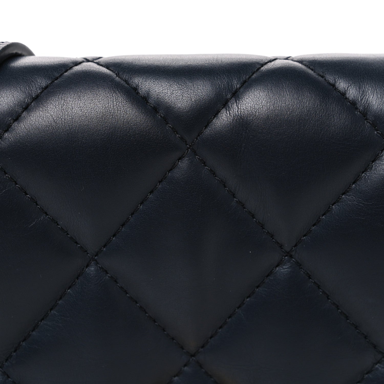 Chanel Calfskin Quilted Mini Nailed CC Flap Bag Blue 8 of 10