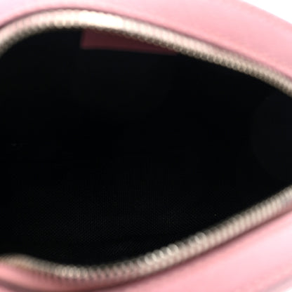 Gucci GG Supreme Monogram Psychedelic Round Shoulder Bag Black Multicolor Sugar Pink 5 of 10