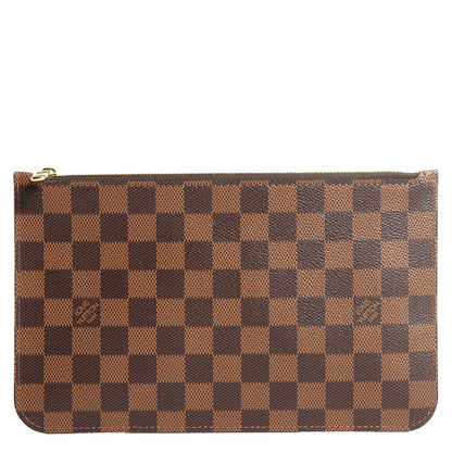 Louis Vuitton Damier Ebene Neverfull MM GM Pochette 1 of 9