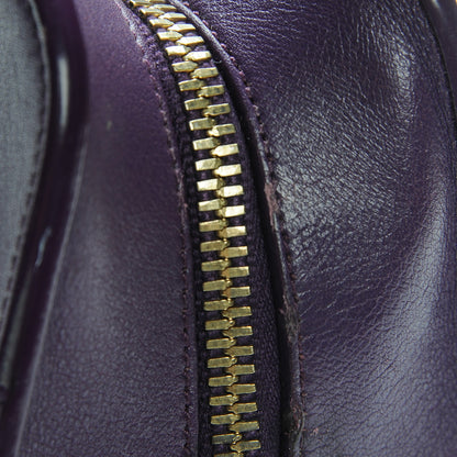 Saint Laurent Calfskin Small Monogram Cabas Purple 10 of 10