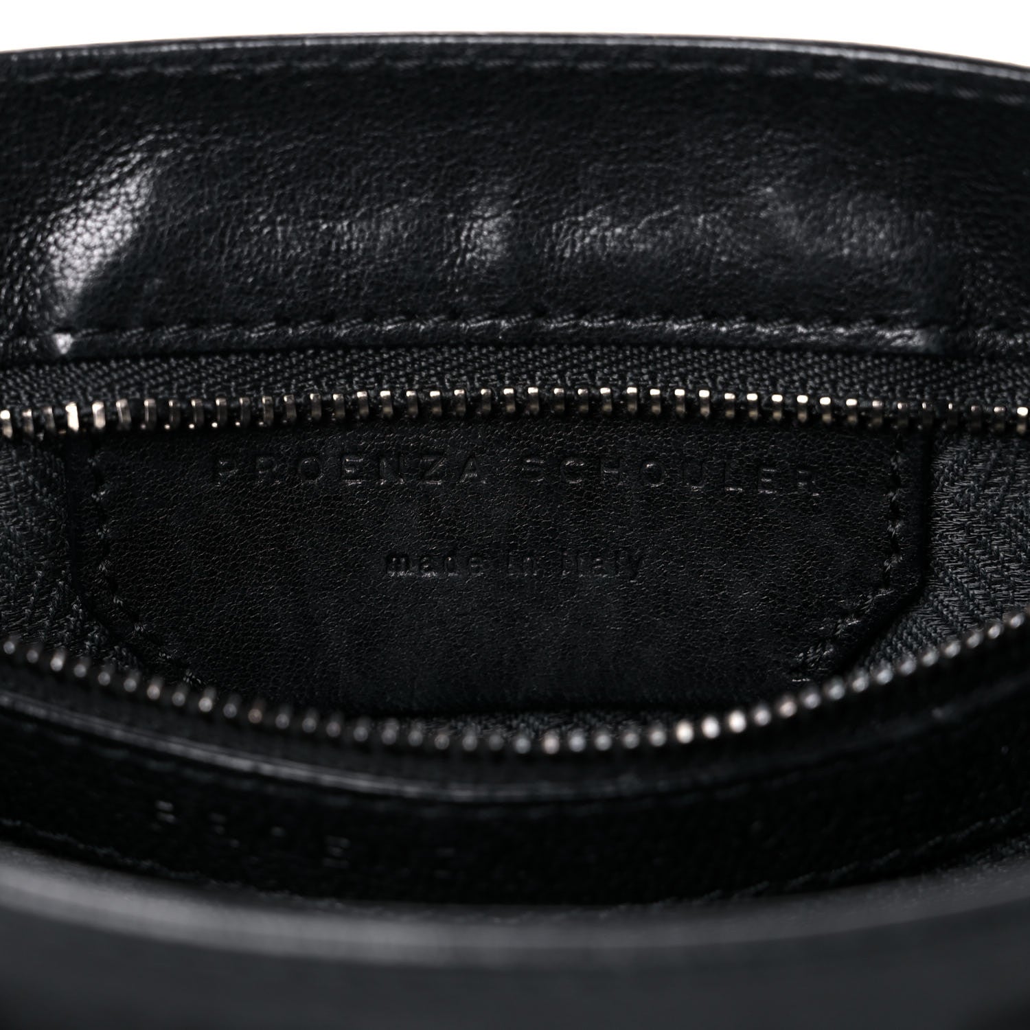 Proenza Schouler Lambskin PS1 Mini Pouch Messenger Black 7 of 12