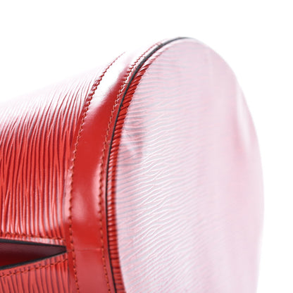 Louis Vuitton Epi Cluny Castillan Red 9 of 13