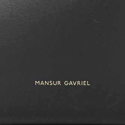 Mansur Gavriel Vegetable Tanned Calfskin Bucket Bag Black Ballerina 6 of 17