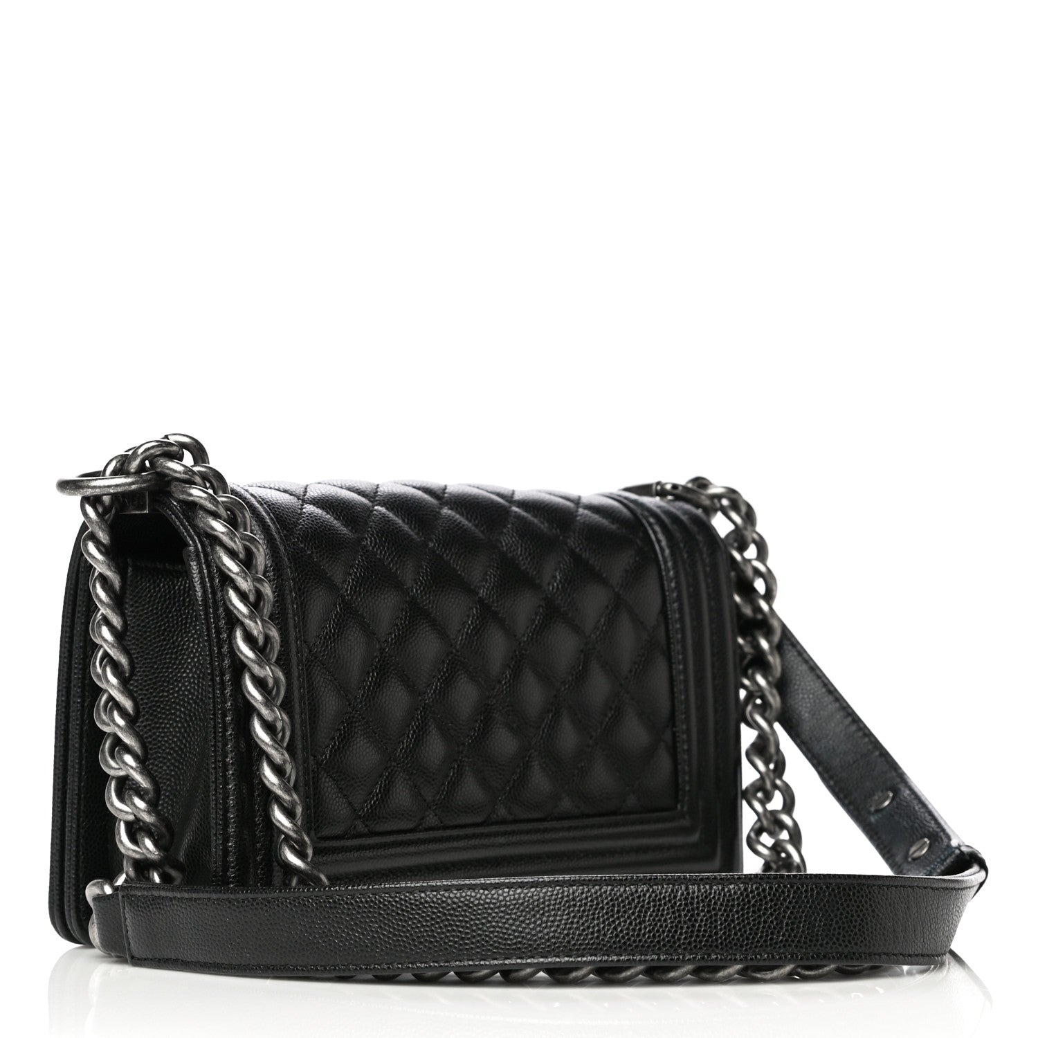 Chanel Caviar Quilted Small Boy Flap Black 3 of 15