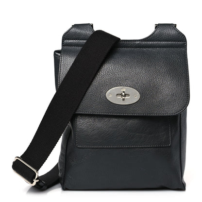 Mulberry Natural Grain Calfskin Antony Messenger Crossbody Black 1 of 7