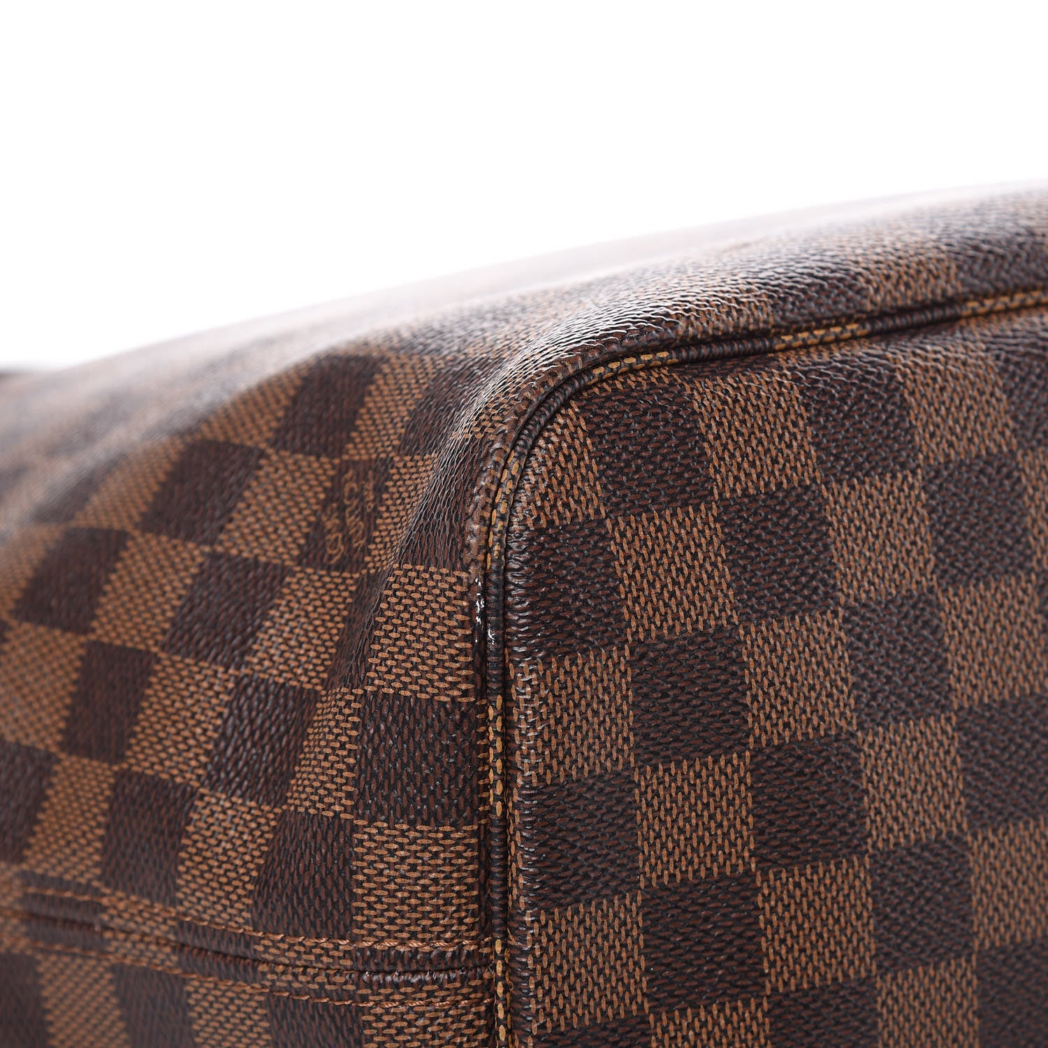 Louis Vuitton Damier Ebene Neo Neverfull MM Rose Ballerine 10 of 17