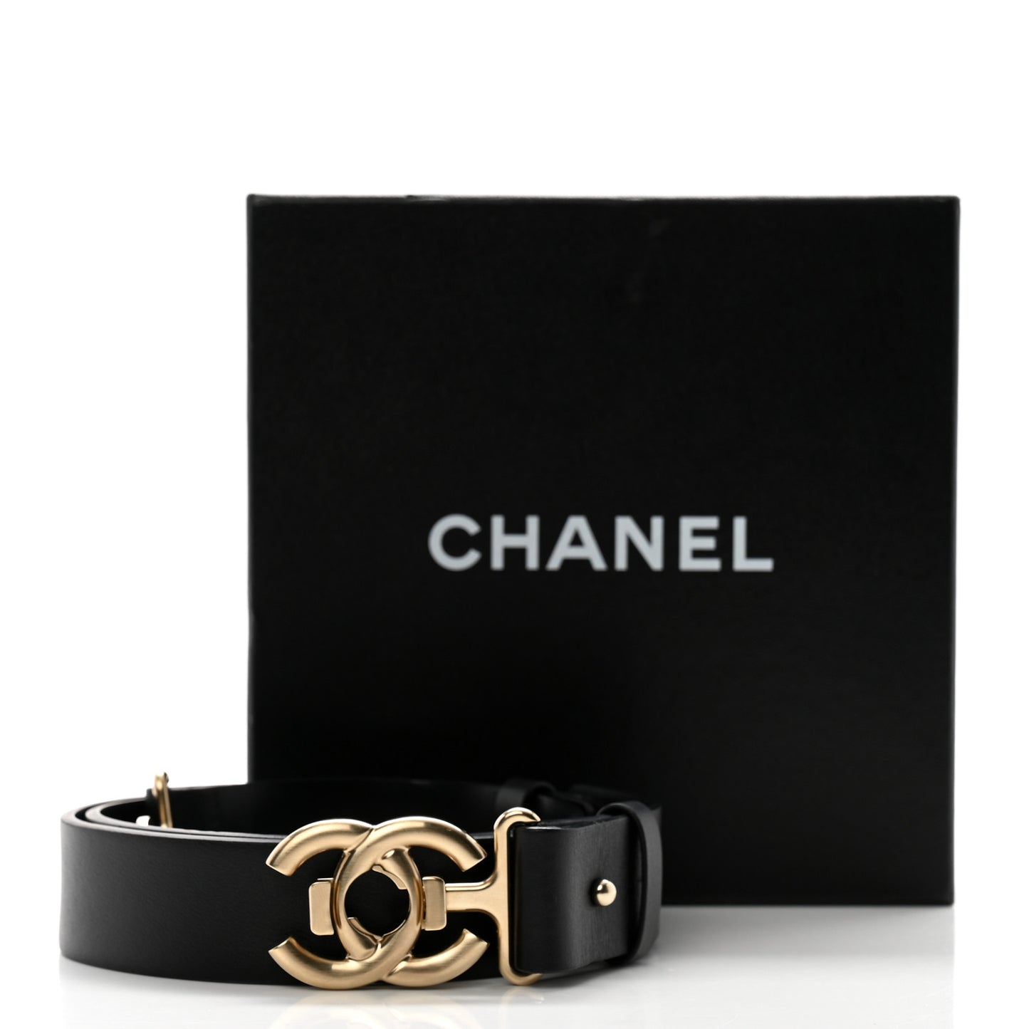 Calfskin CC Belt 100 40 Black