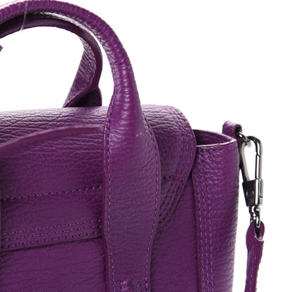 3.1 Phillip Lim 3.1 Textured Calfskin Mini Pashli Satchel Orchid 10 of 16
