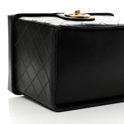 Chanel Calfskin Stitch Vanity Case Black 10 of 15