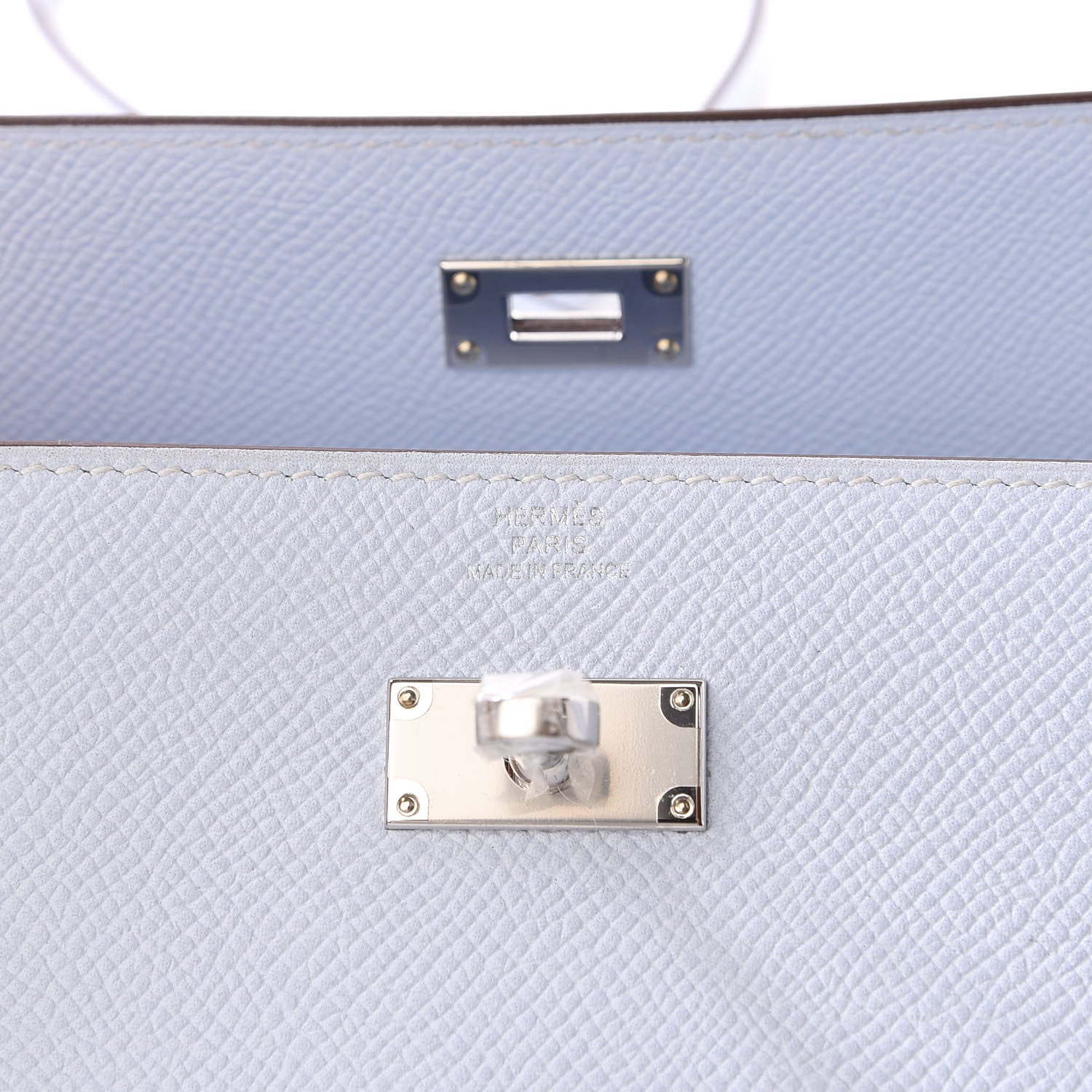 Hermes Epsom Kelly Wallet To Go Bleu Brume 7 of 9