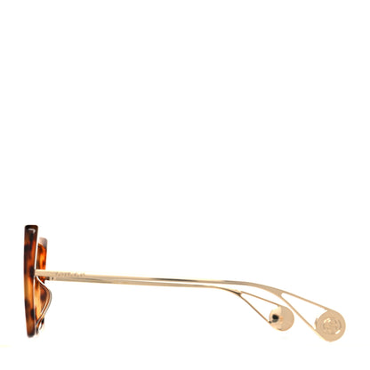 Gucci Acetate Oversize Square Frame GG0435S Sunglasses Havana 3 of 6