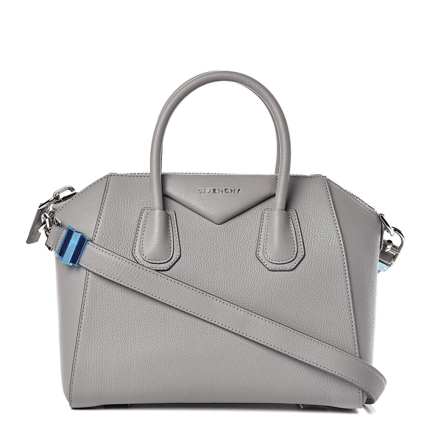 Givenchy Sugar Goatskin Small Antigona Pearl Grey 1 of 13