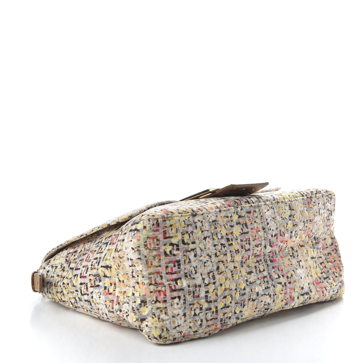 ENDI Zucchino Vitello Floral Studded Forever Mama Baguette Pesca Giallo Saddler