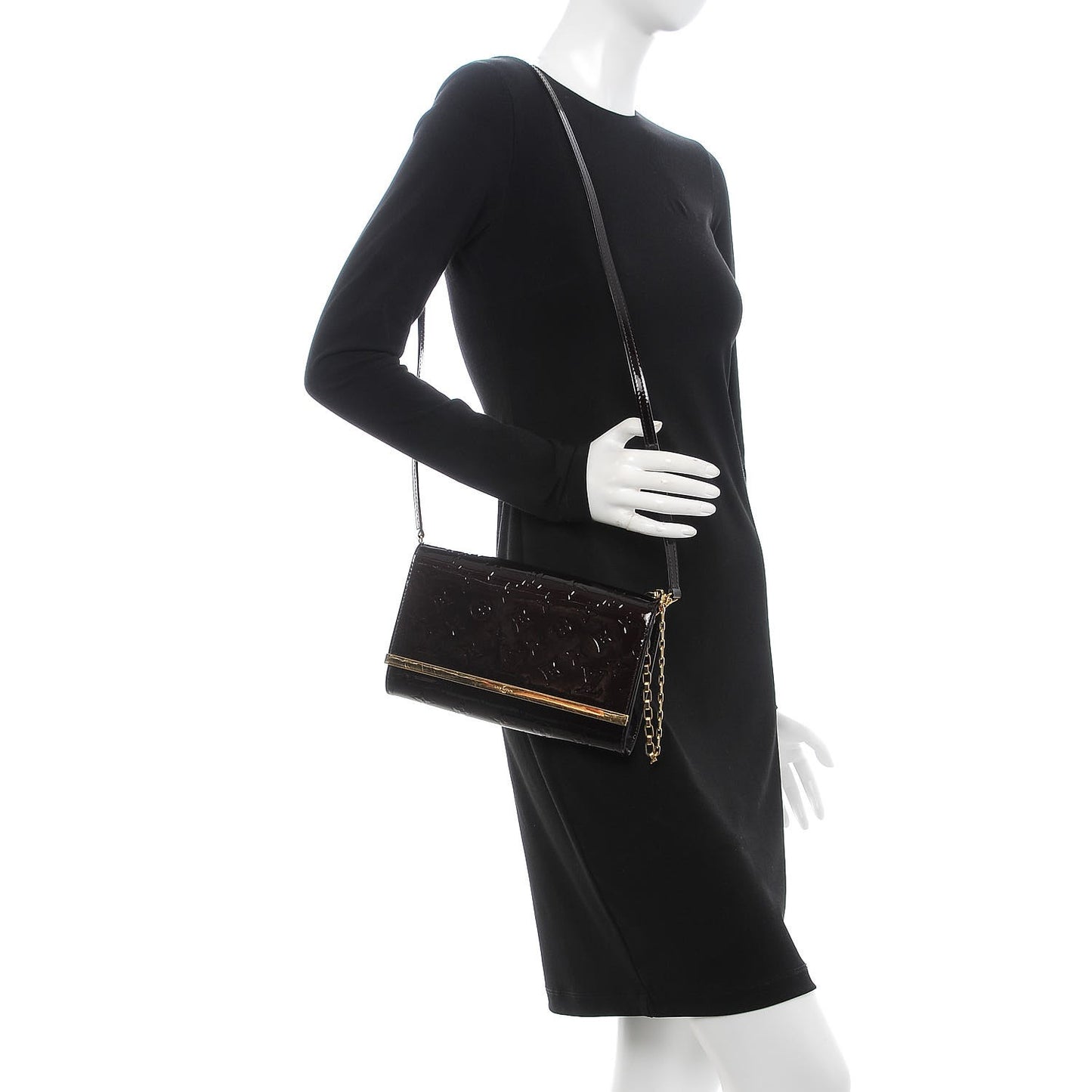 Vernis Ana Clutch Amarante