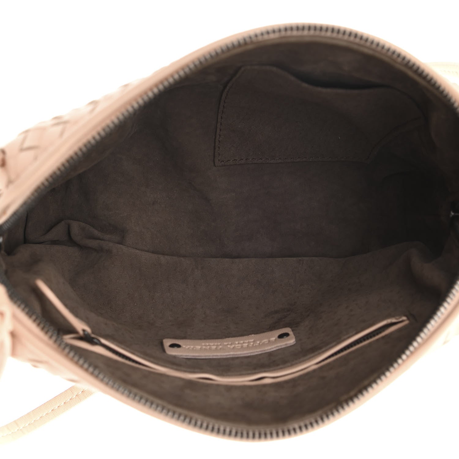 Bottega Veneta Nappa Intrecciato Nodini Crossbody Messenger Nude 5 of 11