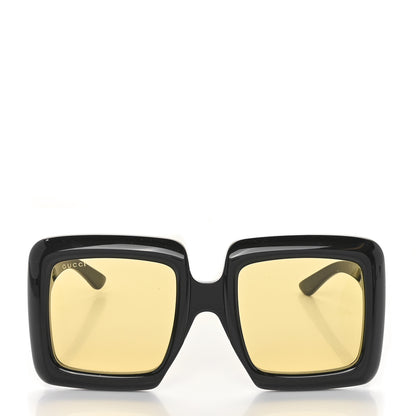 Gucci Oversized Square GG0783S Sunglasses Black 2 of 7