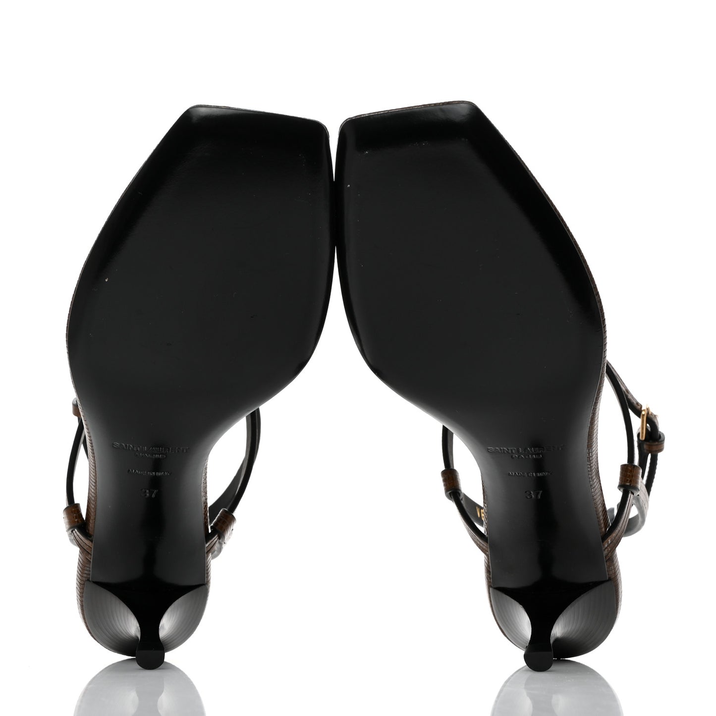 Calfskin Cassandra 60 Sandals 37 Macadamia Brown