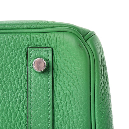Hermes Taurillon Clemence Birkin 30 Bambou 13 of 13