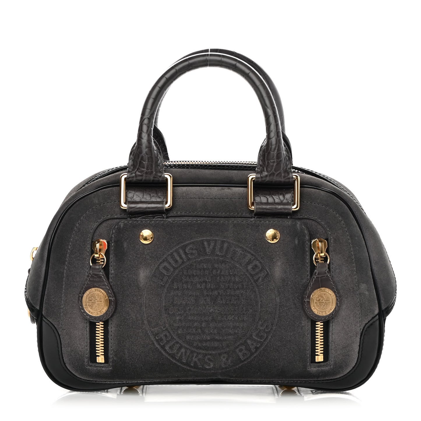 Havane Stamped Trunk Bowler PM Gray