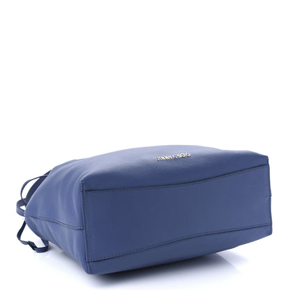 Jimmy Choo Nappa Barra Tote Blue 3 of 8