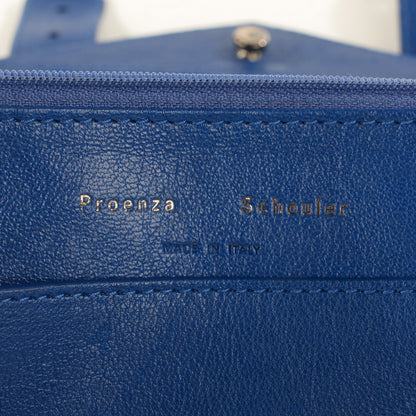 Proenza Schouler Lambskin PS1 Large Chain Wallet Royal Blue 5 of 6