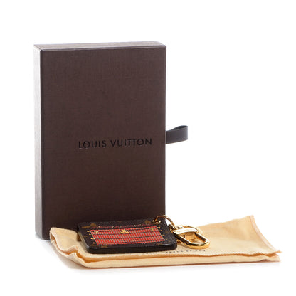 Louis Vuitton Monogram Illustre Trunk Key Holder Bordeaux 7 of 7