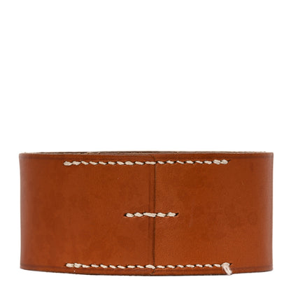 Hermes Natural Barenia Pool Tour Cuff GM Fauve 2 of 4