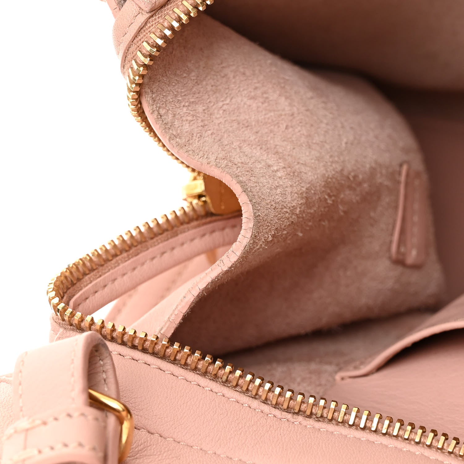 Saint Laurent Calfskin Monogram Small Cabas Pale Blush 12 of 17