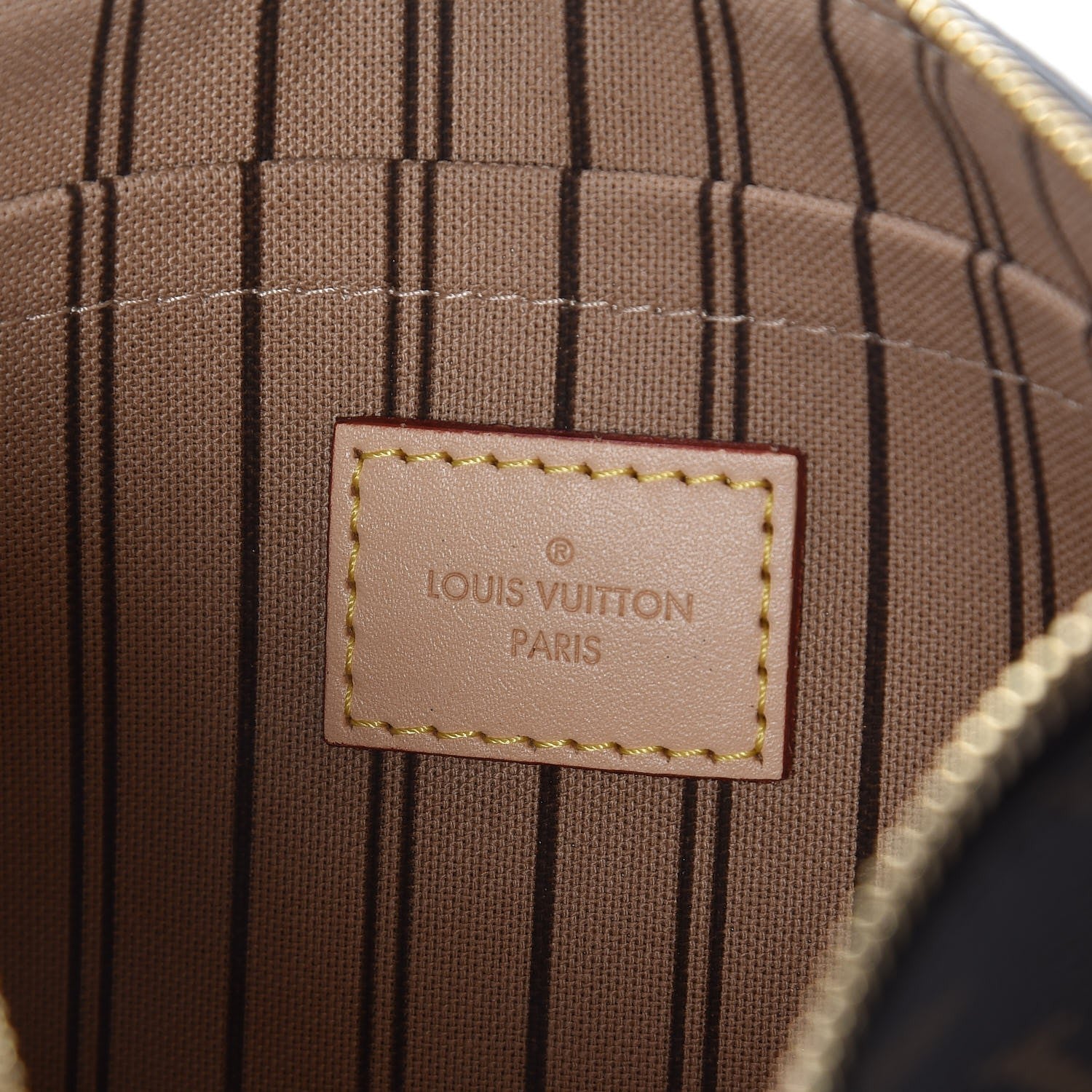 Louis Vuitton Monogram Neverfull MM GM Pochette 6 of 7