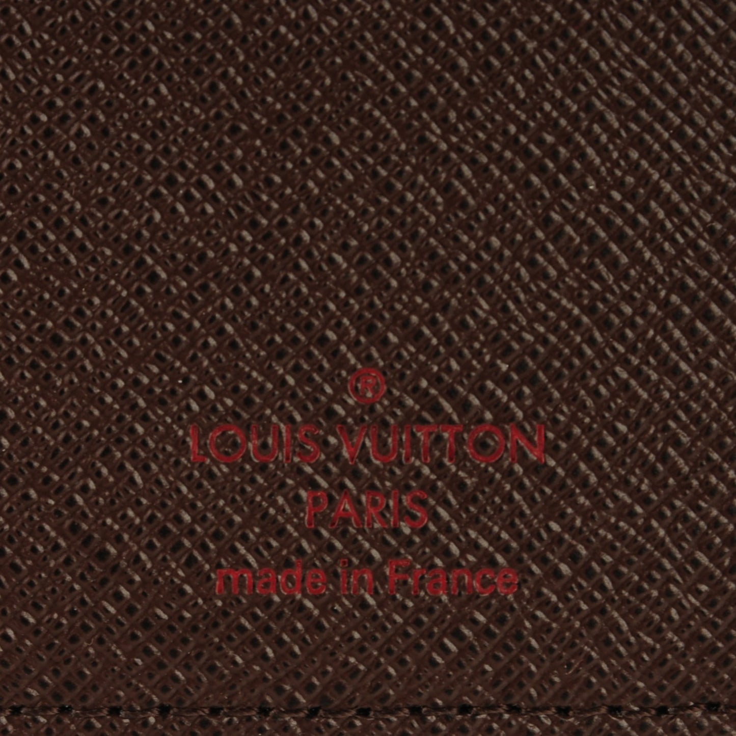 Damier Ebene Medium Ring Agenda Cover