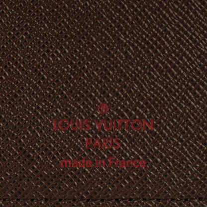 Louis Vuitton Damier Ebene Medium Ring Agenda Cover 6 of 7