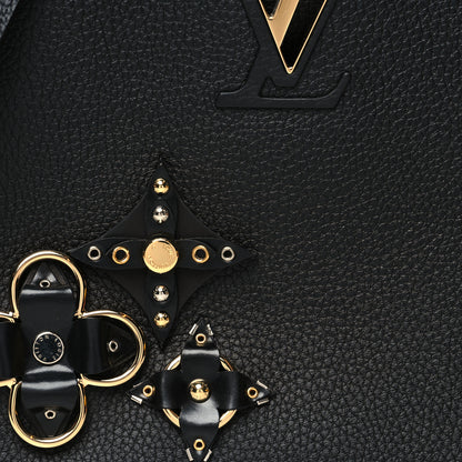 Louis Vuitton Taurillon Mechanical Flowers Capucines BB Black 8 of 10