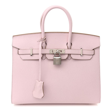 Hermes Epsom Birkin Sellier 25 Mauve Pale 1 of 10