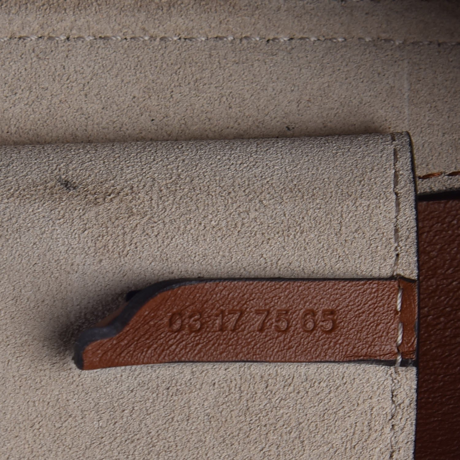 Chloe Suede Calfskin Mini Faye Shoulder Bag Tobacco 7 of 7