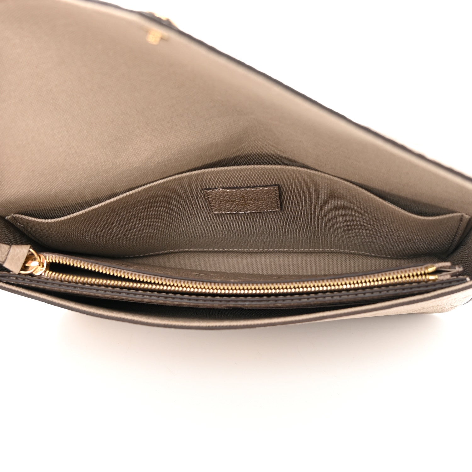Louis Vuitton Empreinte Pochette Felicie Chain Wallet Tourterelle 6 of 11
