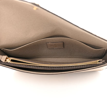 Louis Vuitton Empreinte Pochette Felicie Chain Wallet Tourterelle 6 of 11