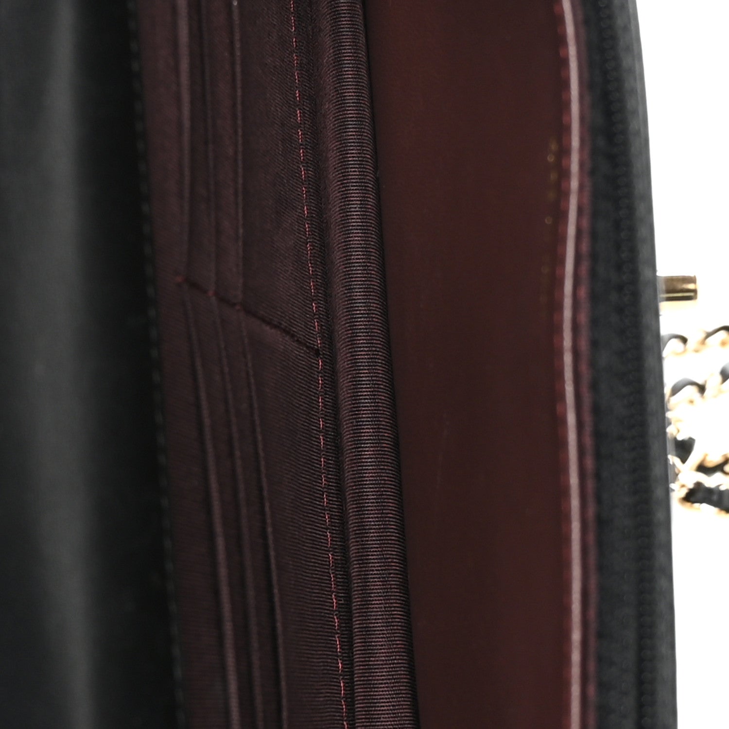 Chanel Lambskin Quilted Trendy CC Wallet On Chain WOC Black 4 of 11
