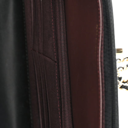 Chanel Lambskin Quilted Trendy CC Wallet On Chain WOC Black 4 of 11