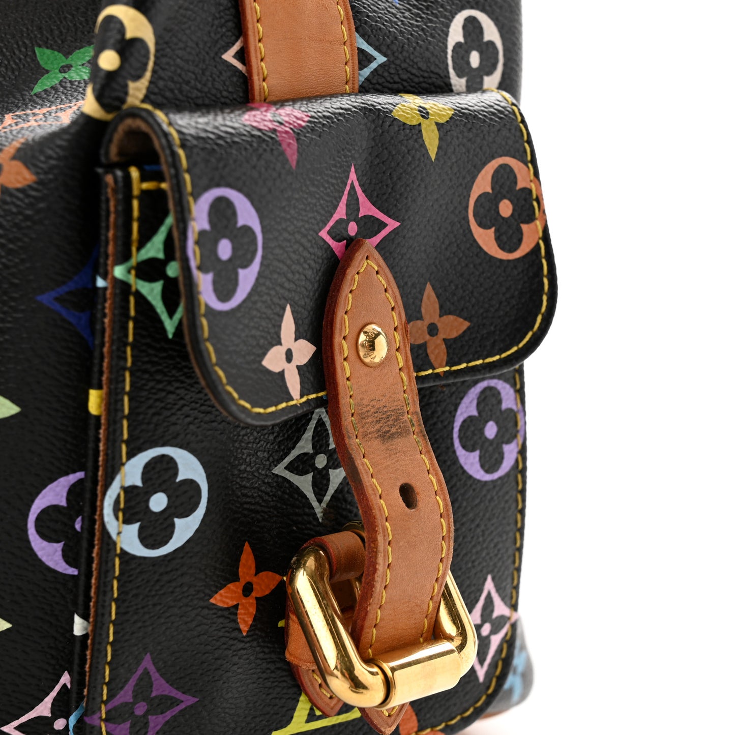 Monogram Multicolor Petit Noe Black