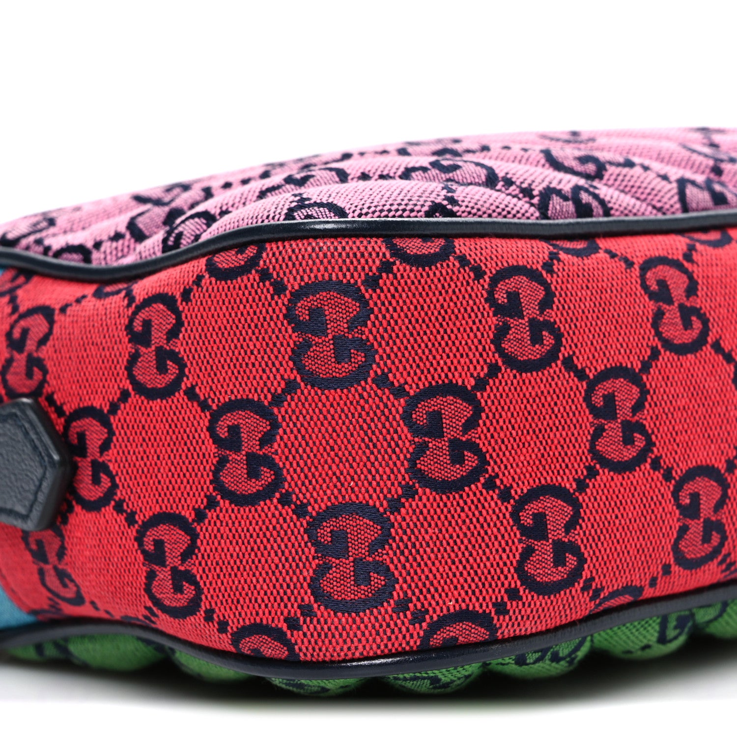 Gucci Monogram Multicolor Matelasse Diagonal Small GG Marmont