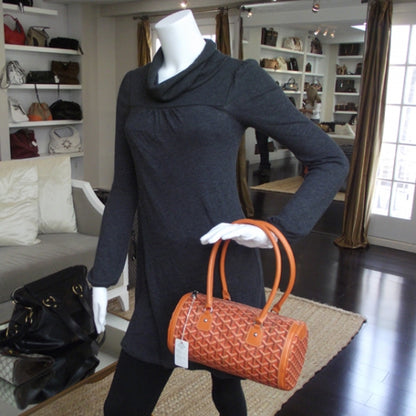 Goyard Goyardine Amakios PM Bowler Tote Bag Orange 2 of 11