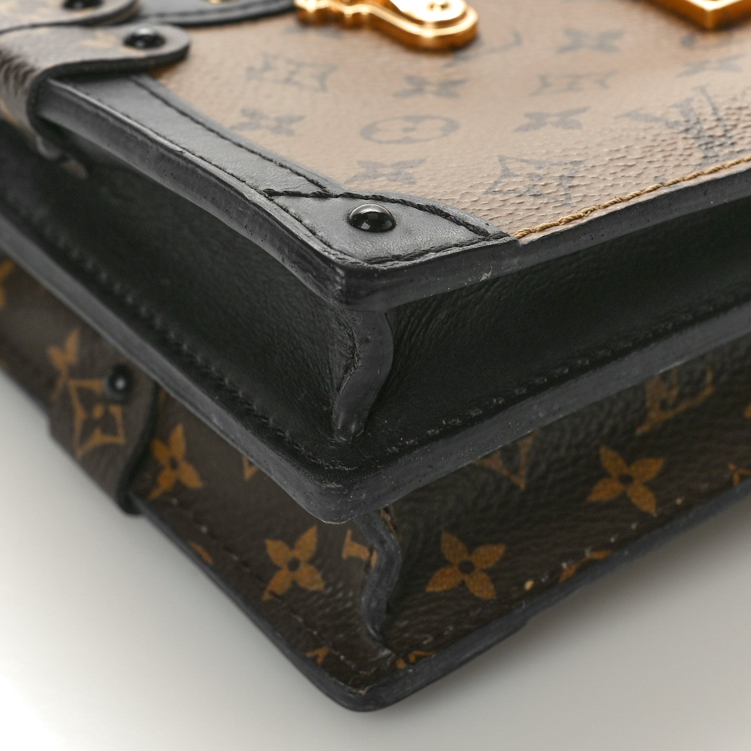 Louis Vuitton Reverse Monogram Trunk Clutch 8 of 10