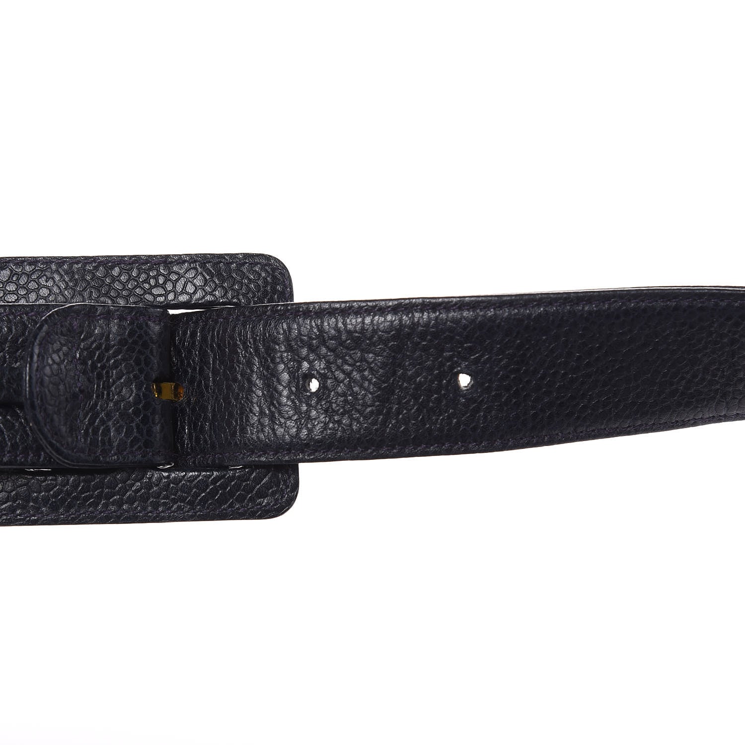 Chanel Caviar Quilted Flap Belt Bag Clutch Navy 13 of 13