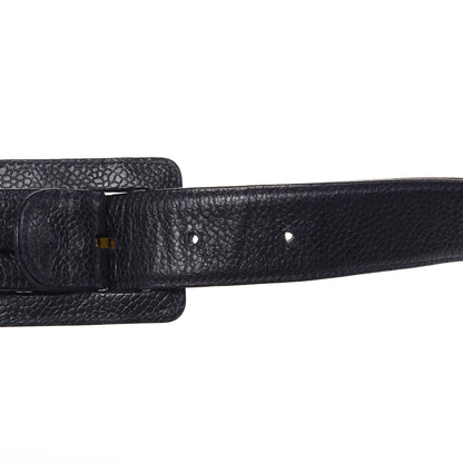 Chanel Caviar Quilted Flap Belt Bag Clutch Navy 13 of 13
